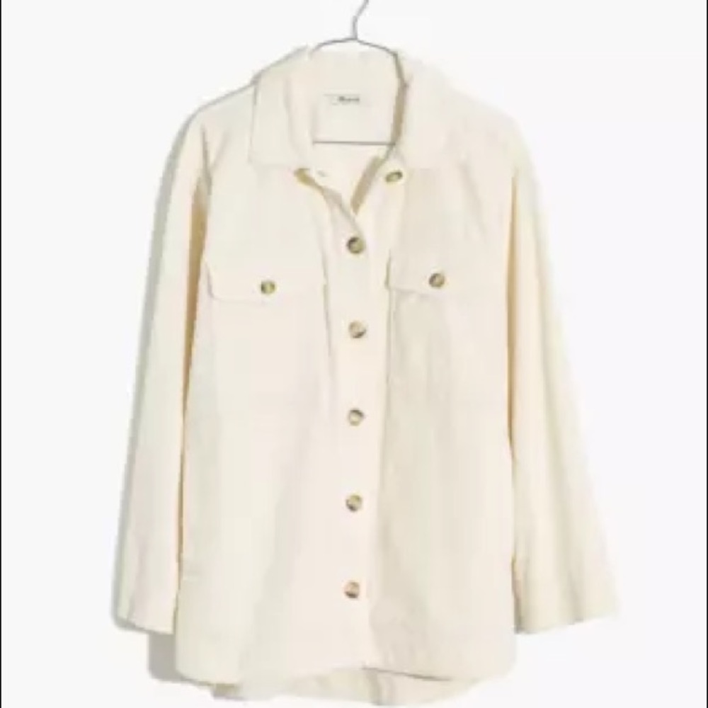 Madewell Yorkway Corduroy Shirt Jacket